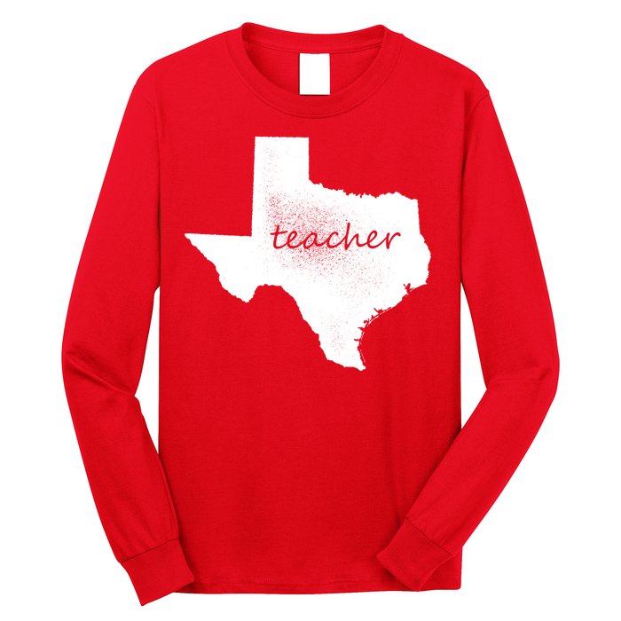 Texas Teacher Long Sleeve Shirt