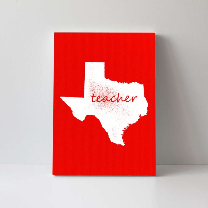 Texas Teacher Canvas