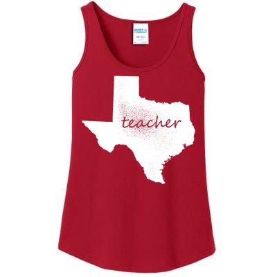 Texas Teacher Ladies Essential Tank