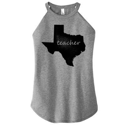 Texas Teacher Women's Perfect Tri Rocker Tank