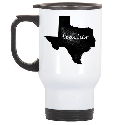 Texas Teacher Stainless Steel Travel Mug