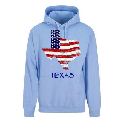 Texas USA Flag Unisex Surf Hoodie