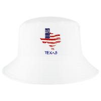 Texas USA Flag Cool Comfort Performance Bucket Hat