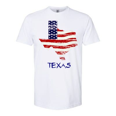 Texas USA Flag Softstyle® CVC T-Shirt