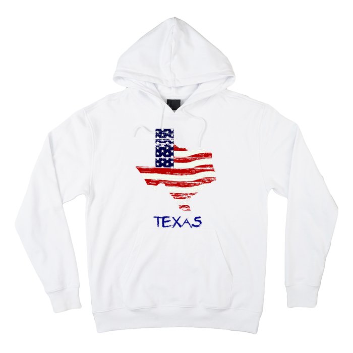 Texas USA Flag Hoodie