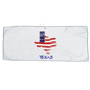 Texas USA Flag Large Microfiber Waffle Golf Towel