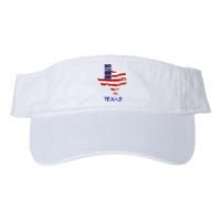 Texas USA Flag Valucap Bio-Washed Visor