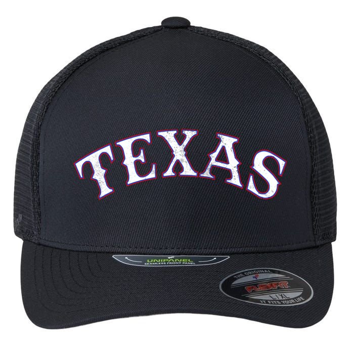 Texas Vintage Classic Logo Flexfit Unipanel Trucker Cap