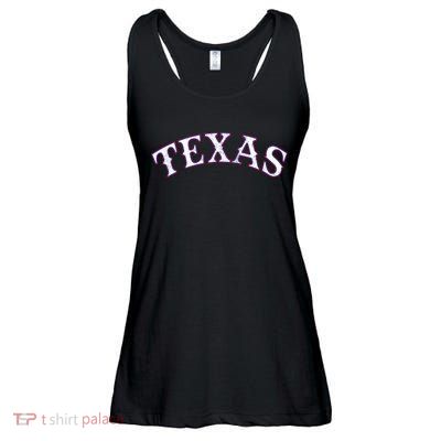 Texas Vintage Classic Logo Ladies Essential Flowy Tank