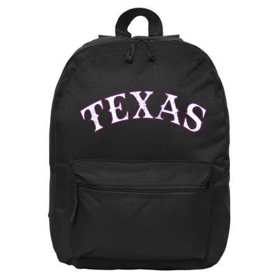 Texas Vintage Classic Logo 16 in Basic Backpack