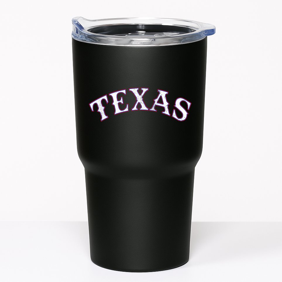 Texas Vintage Classic Logo Tumbler