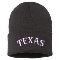 Texas Vintage Classic Logo Sustainable Knit Beanie