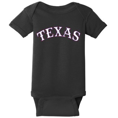 Texas Vintage Classic Logo Baby Bodysuit