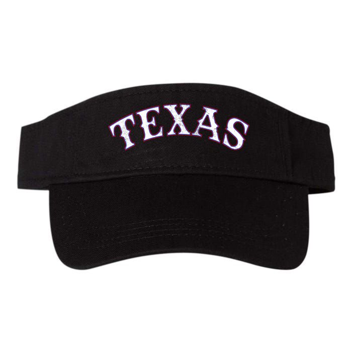 Texas Vintage Classic Logo Valucap Bio-Washed Visor