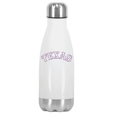 Texas Vintage Classic Logo Stainless Steel Insulated Water Bottle