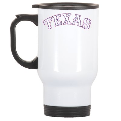 Texas Vintage Classic Logo Stainless Steel Travel Mug