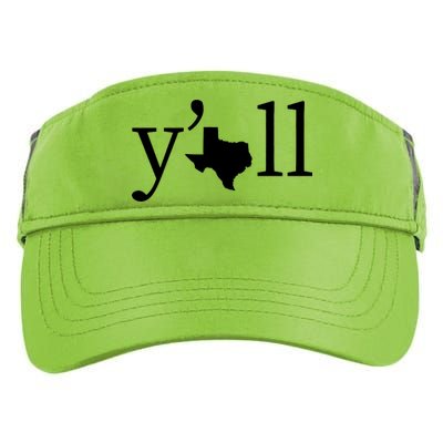 Texas Y'all Adult Drive Performance Visor