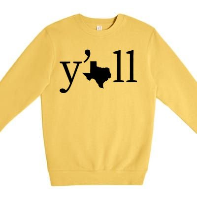 Texas Y'all Premium Crewneck Sweatshirt