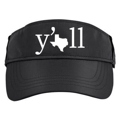 Texas Y'all Adult Drive Performance Visor