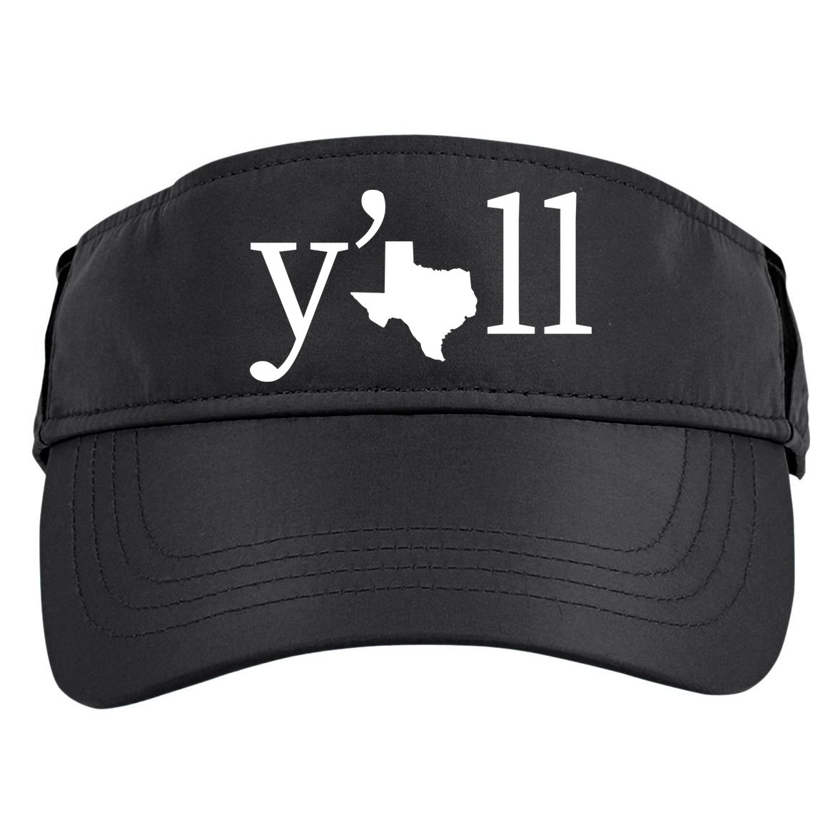 Texas Y'all Adult Drive Performance Visor