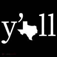 Texas Y'all Drawstring Bag