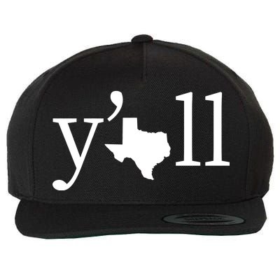 Texas Y'all Wool Snapback Cap