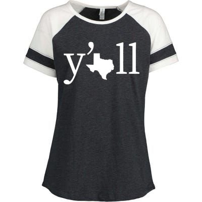 Texas Y'all Enza Ladies Jersey Colorblock Tee