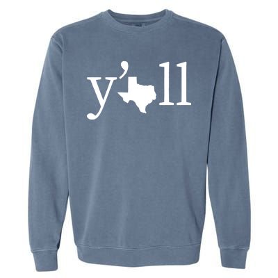 Texas Y'all Garment-Dyed Sweatshirt