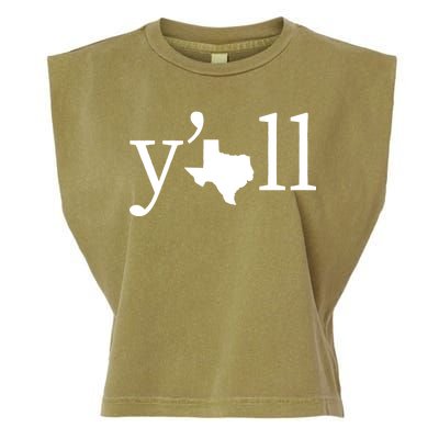 Texas Y'all Garment-Dyed Women's Muscle Tee