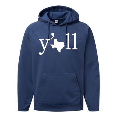 Texas Y'all Performance Fleece Hoodie