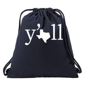 Texas Y'all Drawstring Bag