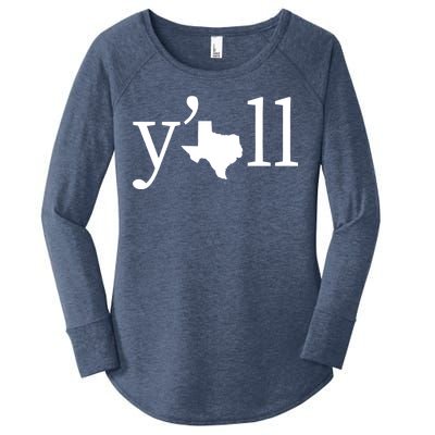 Texas Y'all Women's Perfect Tri Tunic Long Sleeve Shirt