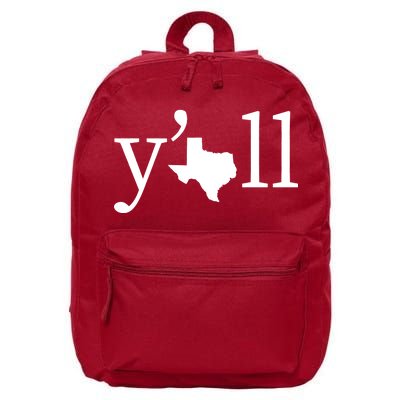 Texas Y'all 16 in Basic Backpack