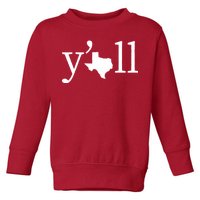 Texas Y'all Toddler Sweatshirt