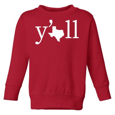 Texas Y'all Toddler Sweatshirt