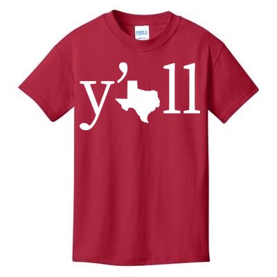 Texas Y'all Kids T-Shirt