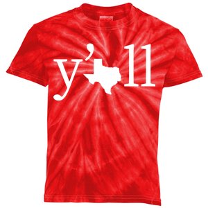 Texas Y'all Kids Tie-Dye T-Shirt