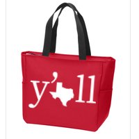 Texas Y'all Zip Tote Bag