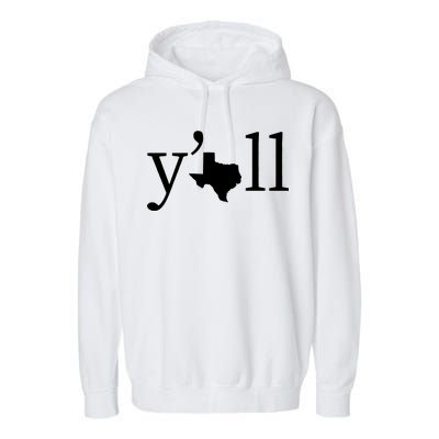 Texas Y'all Garment-Dyed Fleece Hoodie