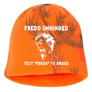 Text  To 88022 Fredo Unhinged Funny Kati - Camo Knit Beanie