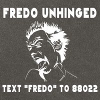 Text  To 88022 Fredo Unhinged Funny Cotton Canvas Backpack