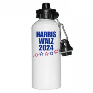 Trendy Election Year Harris And Walz Election Year 2024 Great Gift Aluminum Water Bottle