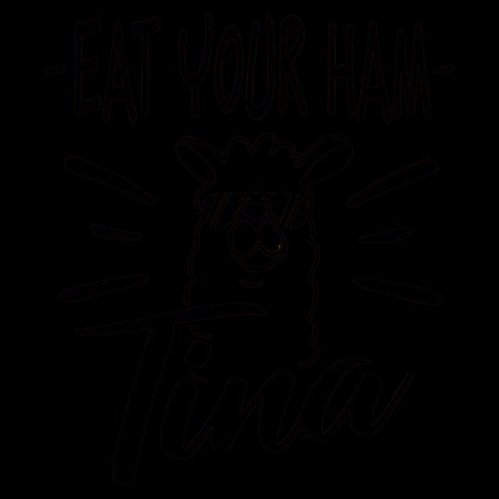 TINA EAT YOUR HAM FUNNY TINA EAT YOUR HAM Baby Bodysuit