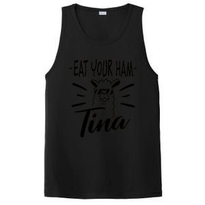 TINA EAT YOUR HAM FUNNY TINA EAT YOUR HAM PosiCharge Competitor Tank