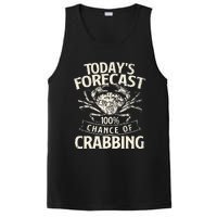 TodayS Forecast 100 Chance Of Crabbing Crab Crustaceans PosiCharge Competitor Tank