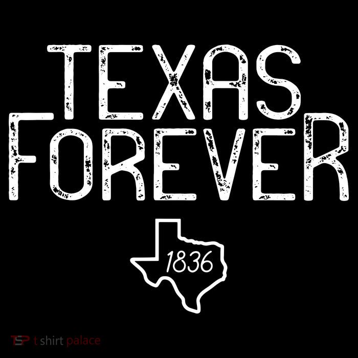 Texas Forever 1836 Aged Font Flatbill Hat