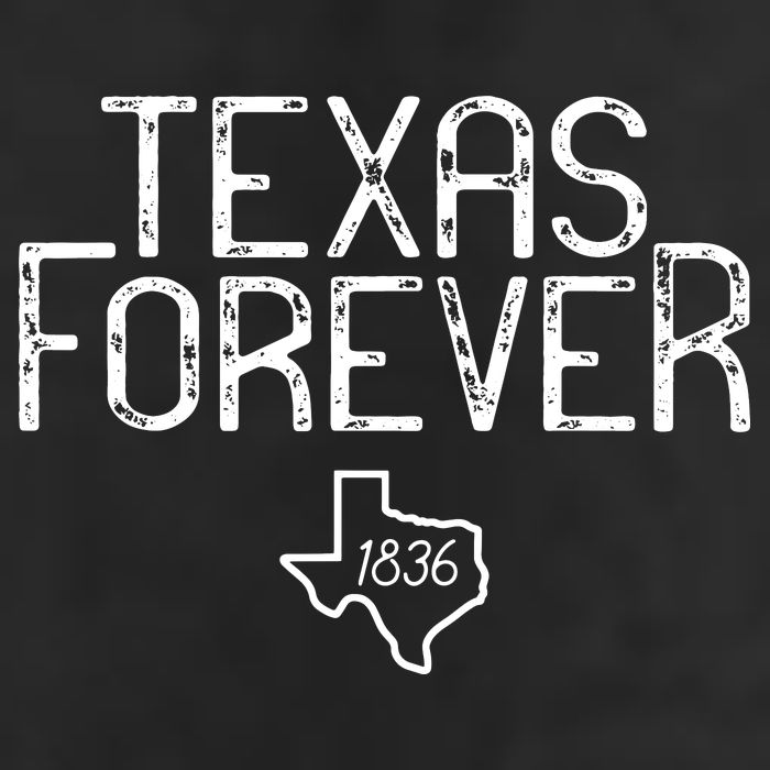 Texas Forever 1836 Aged Font Golf Towel