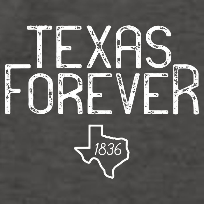 Texas Forever 1836 Aged Font Vector Backpack