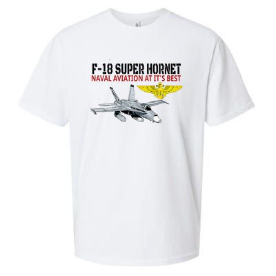 The F 18 Super Hornet In Action.Naval Aviation At Its Best. Sueded Cloud Jersey T-Shirt