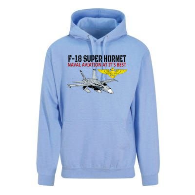 The F 18 Super Hornet In Action.Naval Aviation At Its Best. Unisex Surf Hoodie